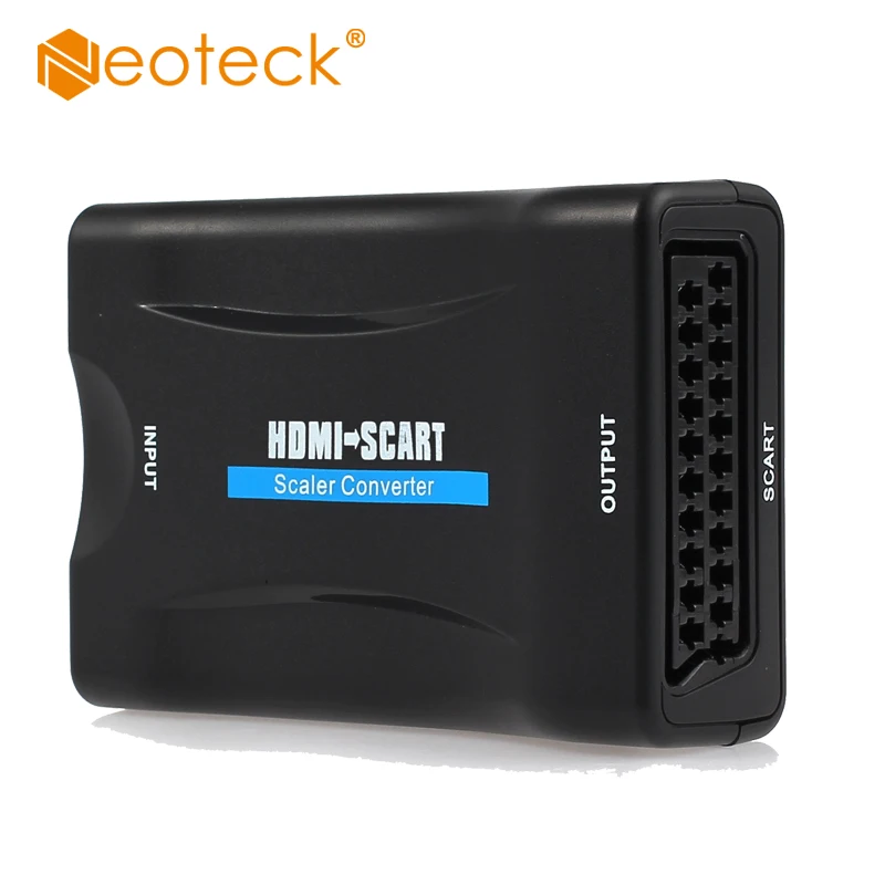 Neoteck HDMI TO SCART Video Audio Converter 1080P Video Audio Upscale Converter HDMI Converter Adapter for HDTV DVD Player
Neoteck HDMI TO SCART Video Audio Converter 1080P Video Audio Upscale Converter HDMI Converter Adapter for HDTV DVD Player