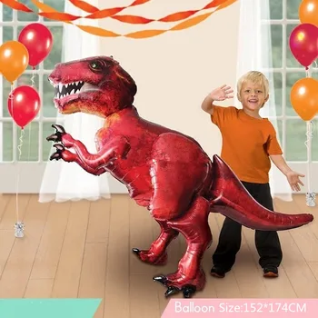 Giant Tyrannosaurus Jurassic dinosaur big size balloons boy' birthday party decor baby shower boy large helium globos favor DIY
Giant Tyrannosaurus Jurassic dinosaur big size balloons boy' birthday party decor baby shower boy large helium globos favor DIY