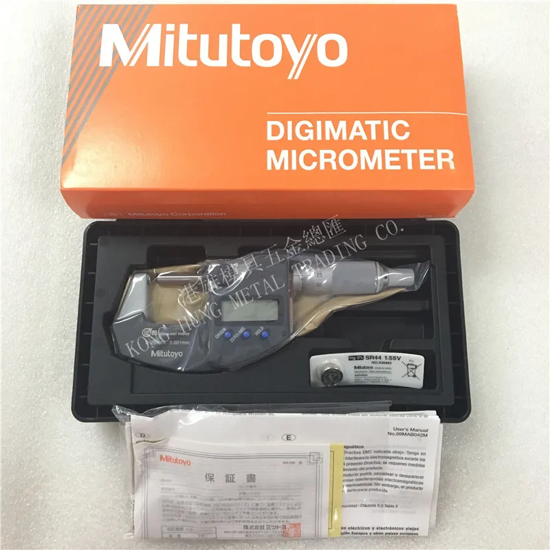 100% из Японии Mitutoyo 395-271 цифровой тип микрометра диапазон 0-25 мм | Инструменты
