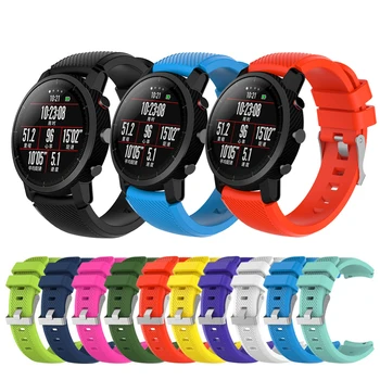 Soft Silicagel Sports Watch Band Strap for Xiaomi Amazfit Stratos 2/2S Watch Bracelet for Amazfit Pace Strap Accessories 22mm
Soft Silicagel Sports Watch Band Strap for Xiaomi Amazfit Stratos 2/2S Watch Bracelet for Amazfit Pace Strap Accessories 22mm