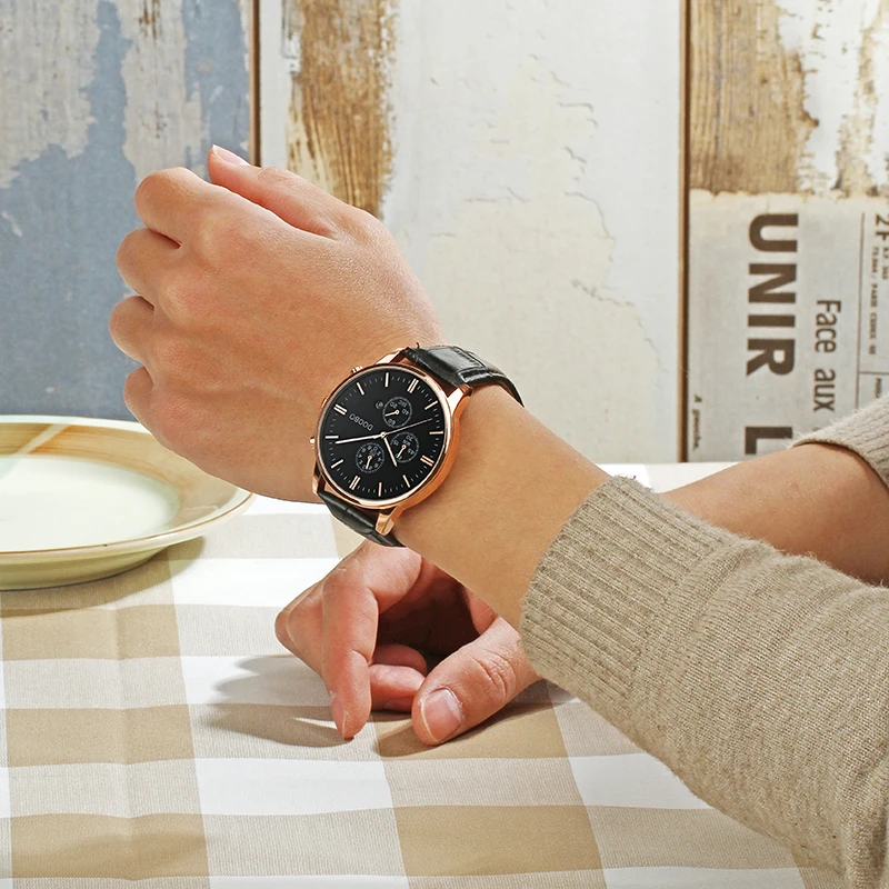 Фото Лидирующий бренд Роскошные Кварцевые часы мужские деловые повседневные