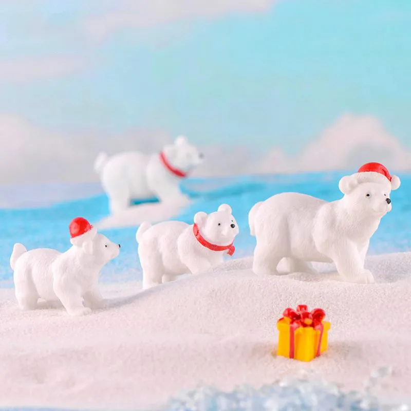 1 Pc New Arrival cute Christmas Polar Bear Action Figure Toy Cartoon Bear Model Resin Craft Ornament Toy Christmas gift
1 Pc New Arrival cute Christmas Polar Bear Action Figure Toy Cartoon Bear Model Resin Craft Ornament Toy Christmas gift
