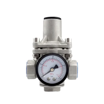 Stainless Steel Pressure Reducing Valve With Pressure Gauge,Tap Water,Water Heater Constant Pressure Valve
Stainless Steel Pressure Reducing Valve With Pressure Gauge,Tap Water,Water Heater Constant Pressure Valve