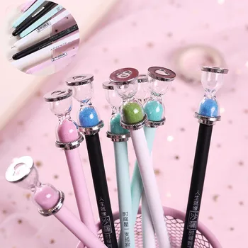 1Pcs Creative Hourglass Gel Pen 0.5mm Black Ink Student Full Needle Writing Pen School Supplies Stationery Gift
1Pcs Creative Hourglass Gel Pen 0.5mm Black Ink Student Full Needle Writing Pen School Supplies Stationery Gift