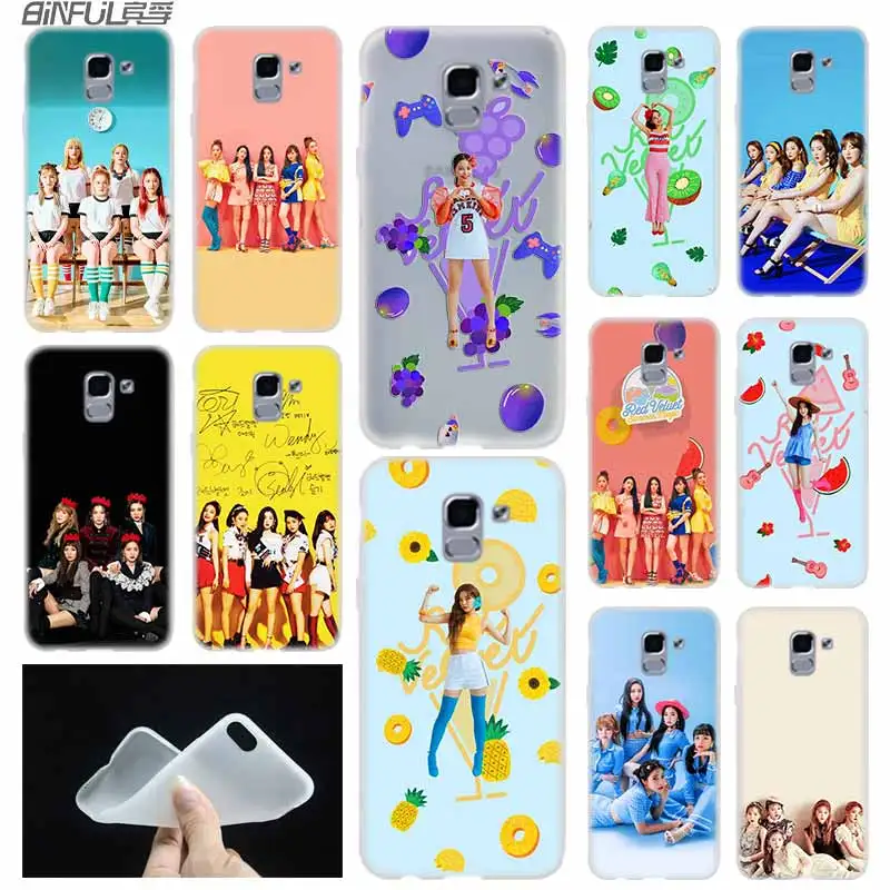 case Soft Cover TPU Coque For Samsung Galaxy J6 J8 J3 J5 J7 J4 Plus 2018 2016 2017 EU Prime Pro Ace j610 Red Velvet music kpop
case Soft Cover TPU Coque For Samsung Galaxy J6 J8 J3 J5 J7 J4 Plus 2018 2016 2017 EU Prime Pro Ace j610 Red Velvet music kpop