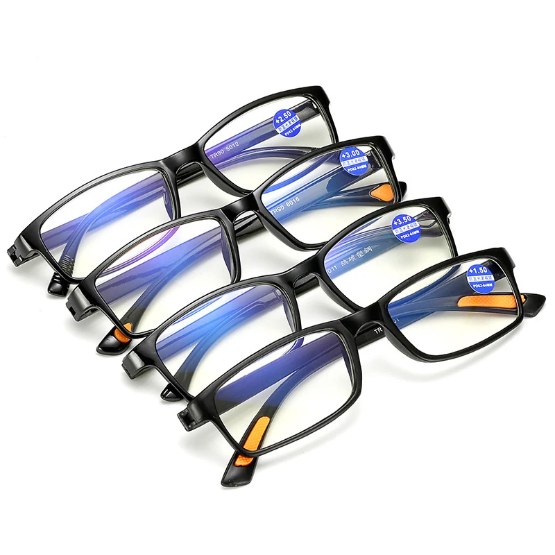 GLAUSA Blue Film Anti blue ray Glasses Ultra Light Toughness Reading Glass Unisex TR90 Flexible Frame Presbyopic lectura Glasses
GLAUSA Blue Film Anti blue ray Glasses Ultra Light Toughness Reading Glass Unisex TR90 Flexible Frame Presbyopic lectura Glasses