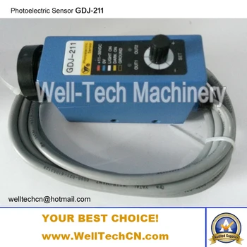 Photoelectric Sensor GDJ-211 Bag Making Machine Photoelectric Colour Tracking Sensor GDJ-211 Cutting Machine Color Code Sensor
Photoelectric Sensor GDJ-211 Bag Making Machine Photoelectric Colour Tracking Sensor GDJ-211 Cutting Machine Color Code Sensor