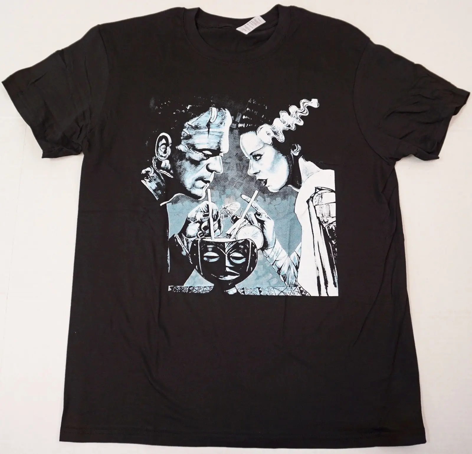 FRANKENSTEIN T-shirt Bride Horror Monster Movie New T Shirt Casual Cotton Short-Sleeve Mens 100% Cotton Plus Size Top Tee
FRANKENSTEIN T-shirt Bride Horror Monster Movie New T Shirt Casual Cotton Short-Sleeve Mens 100% Cotton Plus Size Top Tee