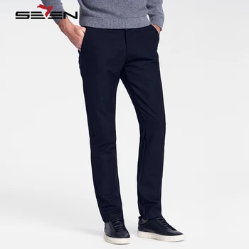 Seven7 Brand2019 Spring Winter Casual Pants For Men Formal Classic Male Pants Trousers Black Regular Fit Straight Brand Clothing
Seven7 Brand2019 Spring Winter Casual Pants For Men Formal Classic Male Pants Trousers Black Regular Fit Straight Brand Clothing