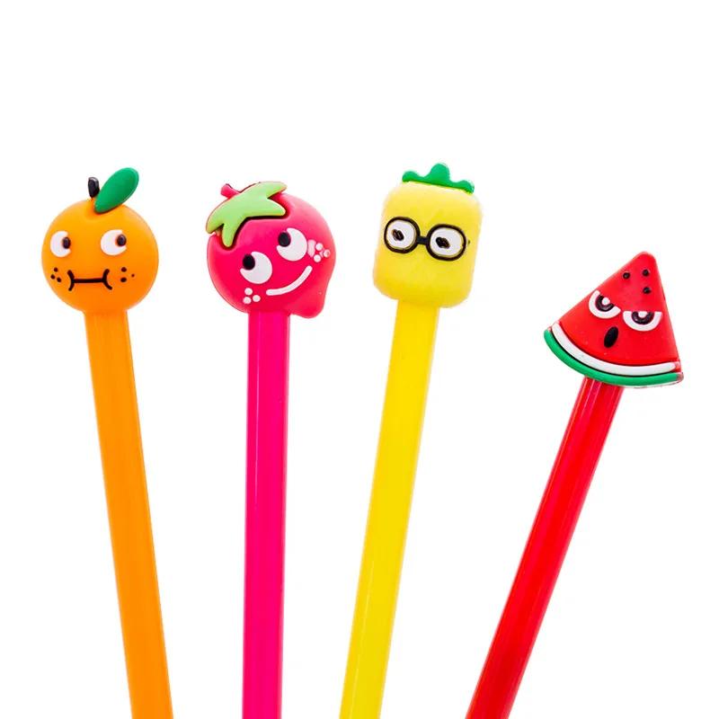 Creative Korea Fruit Stationery Gel Pens Simple Cartoon Office School Black Signing Pens For Kids School Supplies Writing Pens
Creative Korea Fruit Stationery Gel Pens Simple Cartoon Office School Black Signing Pens For Kids School Supplies Writing Pens