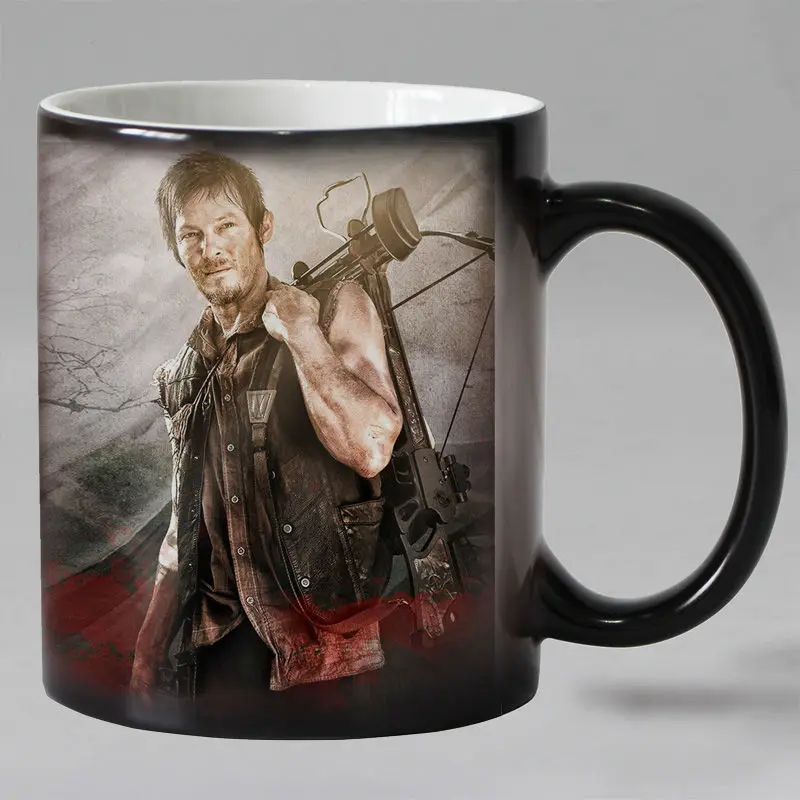 Free shipping Funny novelty Movie walking dead Daryl Ceramic Color Changing Coffee Mug Magic Tea Cup Mugs surprise gift
Free shipping Funny novelty Movie walking dead Daryl Ceramic Color Changing Coffee Mug Magic Tea Cup Mugs surprise gift
