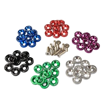 10PCS M6x20 Car Styling Universal Modification JDM Sticker Stickers Password Fender Washer License Plate Bolts Auto Accessories
10PCS M6x20 Car Styling Universal Modification JDM Sticker Stickers Password Fender Washer License Plate Bolts Auto Accessories