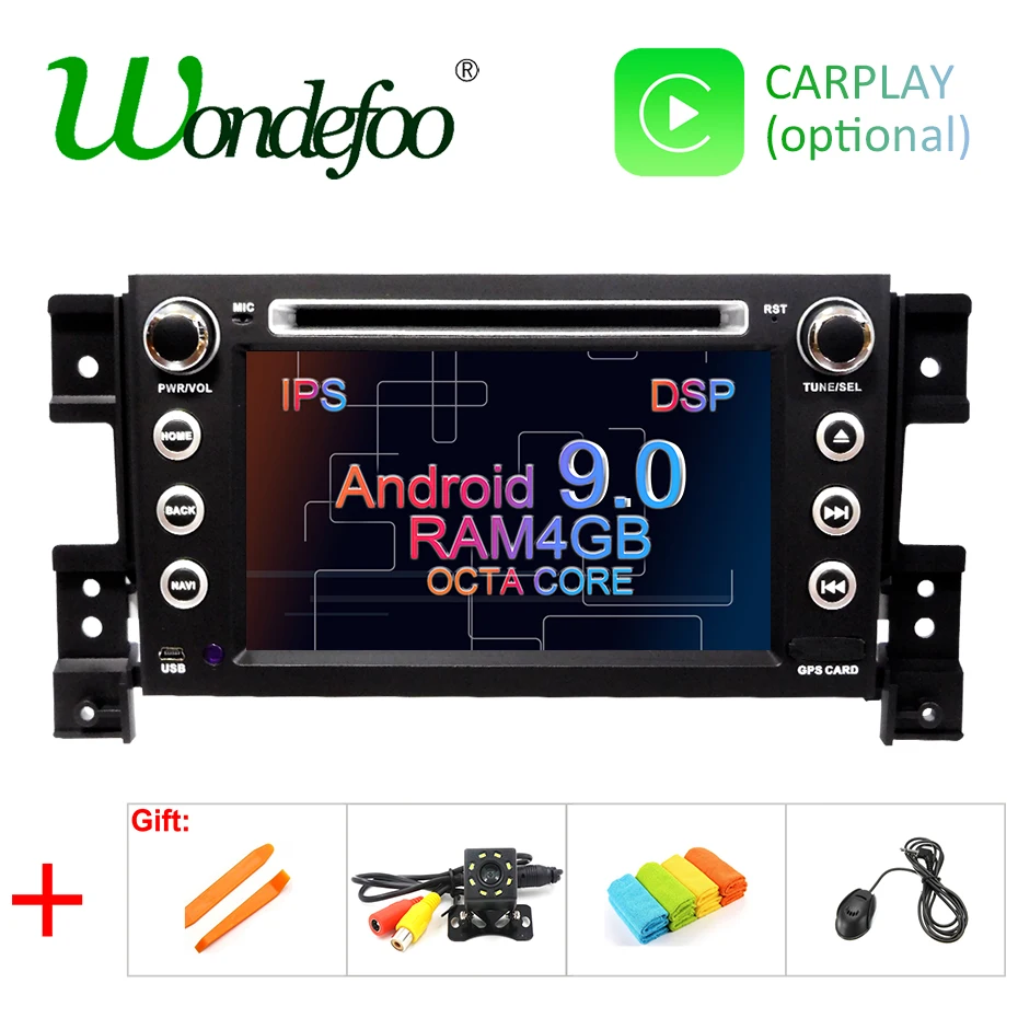 DSP IPS Android 9.0 4G 64G CAR GPS 2 DIN DVD PLAYER For SUZUKI GRAND VITARA 2007-2013 GPS RADIO STEREO SCREEN NAVIGATION
DSP IPS Android 9.0 4G 64G CAR GPS 2 DIN DVD PLAYER For SUZUKI GRAND VITARA 2007-2013 GPS RADIO STEREO SCREEN NAVIGATION