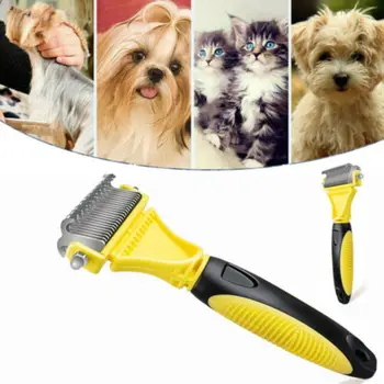 Handle Shedding Pet Dog Cat Hair Brush Pin Fur Grooming Trimmer Comb Tool Rake Professional Comb For Pet Gift
Handle Shedding Pet Dog Cat Hair Brush Pin Fur Grooming Trimmer Comb Tool Rake Professional Comb For Pet Gift