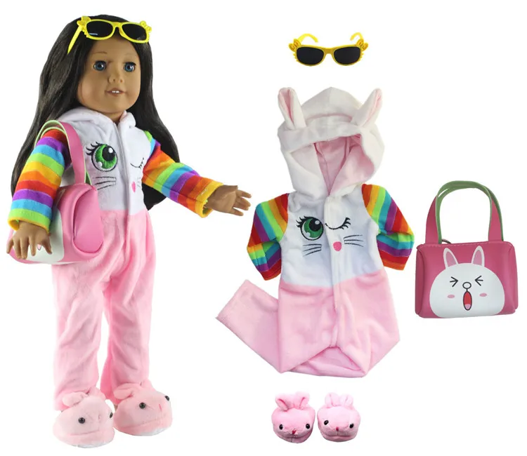 Hot sell! 1 set Leisure handmade dress clothes pajamas outfit Princess skirt for 18 Inch American Doll Children Gift
Hot sell! 1 set Leisure handmade dress clothes pajamas outfit Princess skirt for 18 Inch American Doll Children Gift