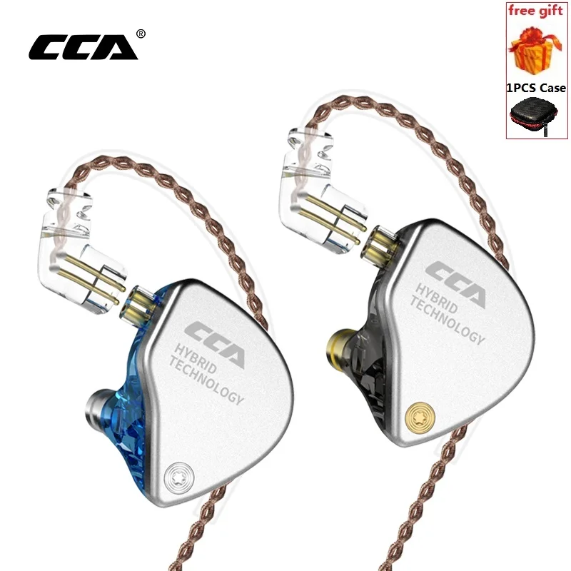 CCA CA4 1BA+1DD Hybrid In Ear Earphone HIFI DJ Monitor Running Sport Earphone Headset Earbud Detachable 2Pin Cable PK C04
CCA CA4 1BA+1DD Hybrid In Ear Earphone HIFI DJ Monitor Running Sport Earphone Headset Earbud Detachable 2Pin Cable PK C04