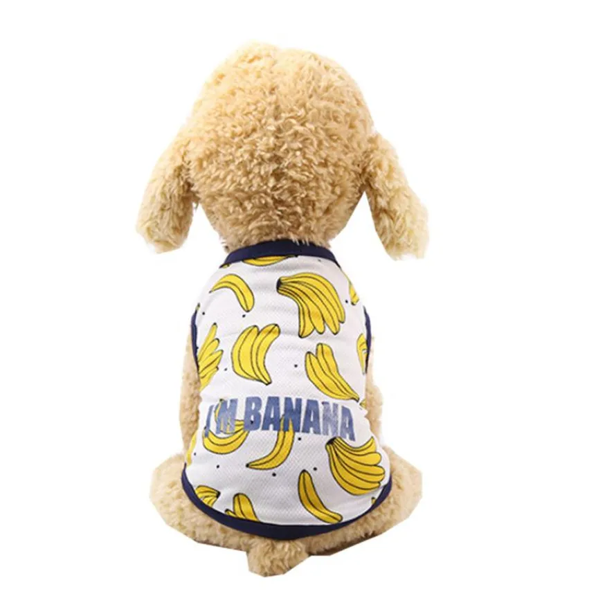 New pet clothes for small dog 1pc Pet Couples Vest Puppy Dog Prince Lovely Banana Vest Size XS/X/M/L/XL Dogs clothes Vest 10
New pet clothes for small dog 1pc Pet Couples Vest Puppy Dog Prince Lovely Banana Vest Size XS/X/M/L/XL Dogs clothes Vest 10