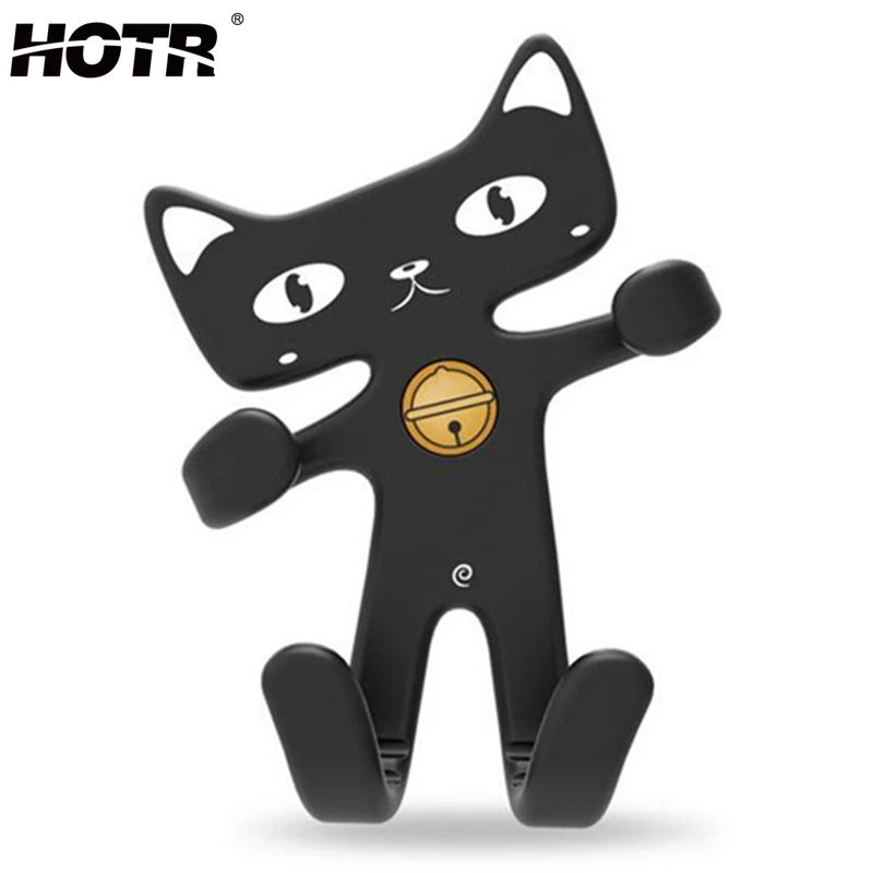 HOTR Universal Flexible Soft Rubber Cat Car Holder Fashion Cute Air Vent Mount Car Phone Holder Silicone Mobile Phone Holder
HOTR Universal Flexible Soft Rubber Cat Car Holder Fashion Cute Air Vent Mount Car Phone Holder Silicone Mobile Phone Holder