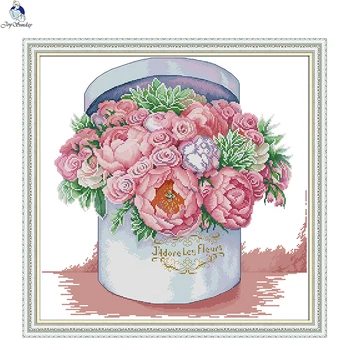 JoySunday Cross Stitch Kits Needlework Set Summer Lily of the Valley Flower 14CT 11CT Cotton Painting Gift Art Factory Wholesale
JoySunday Cross Stitch Kits Needlework Set Summer Lily of the Valley Flower 14CT 11CT Cotton Painting Gift Art Factory Wholesale