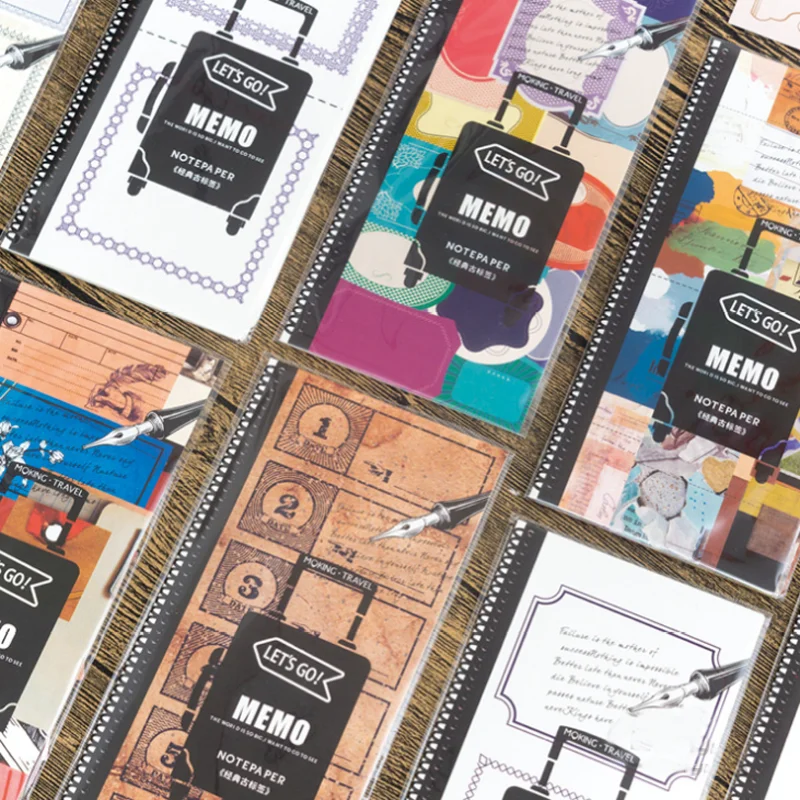1 Pack Cute Memo Pads NO Adhesive Notes Retro DIY Paper Notepad Diary Scrapbooking Stickers Office School Stationery Memo Pads
1 Pack Cute Memo Pads NO Adhesive Notes Retro DIY Paper Notepad Diary Scrapbooking Stickers Office School Stationery Memo Pads
