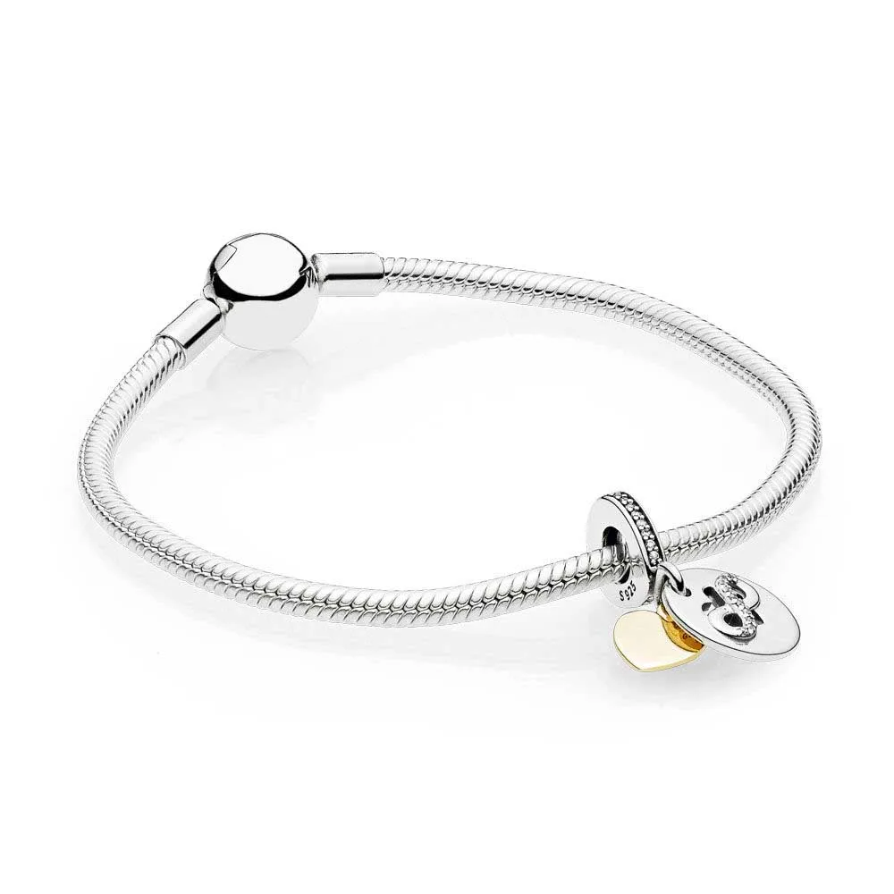 DERMSPE 925 Sterling Silver Eternal Heart Bracelet Gift Set Fit DIY Original Charm Bracelets Woman Jewelry Pendant 590728
DERMSPE 925 Sterling Silver Eternal Heart Bracelet Gift Set Fit DIY Original Charm Bracelets Woman Jewelry Pendant 590728