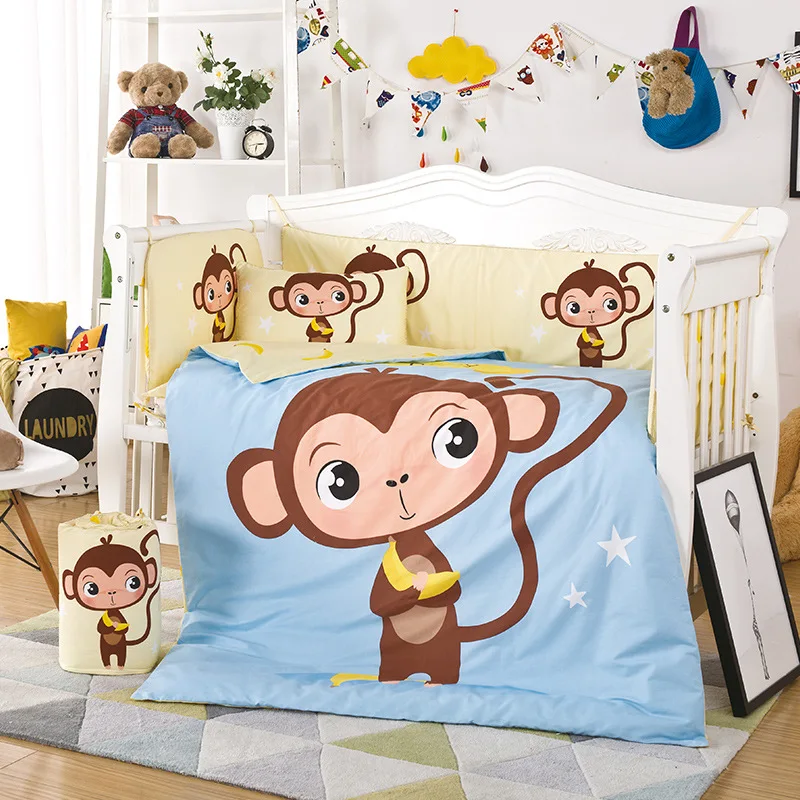 10PCS/set 120x65cm Newborn Baby Crib Bedding Set For Girl Boys Cartoon Cotton Bedding Set Bumper Quilt Mattress Pillow Set
10PCS/set 120x65cm Newborn Baby Crib Bedding Set For Girl Boys Cartoon Cotton Bedding Set Bumper Quilt Mattress Pillow Set