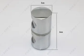 Low Price Shower Glass Door Handle Small Hole Handle Bathroom Glass Doors Metal