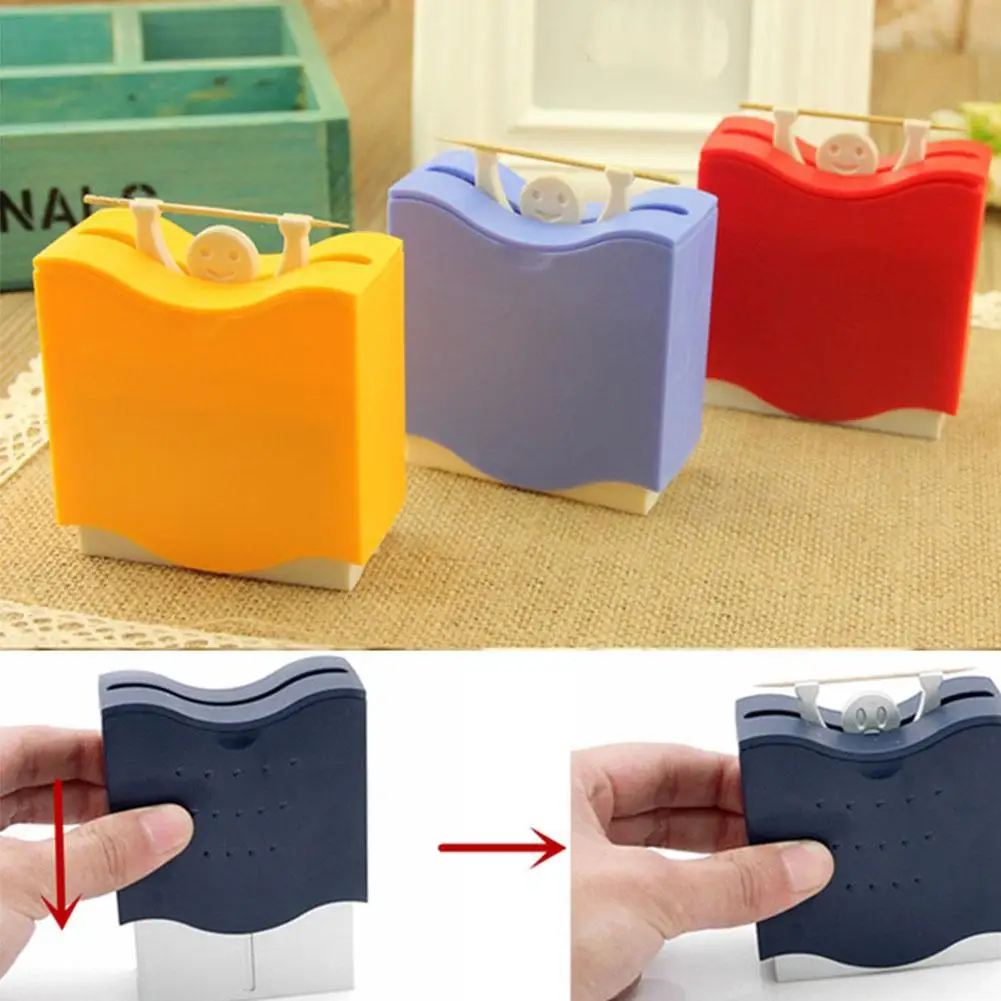 Toothpick Holder 1 Pc Automatic Toothpick Holder Cartoon Hercules Box Home Container Accessories
Toothpick Holder 1 Pc Automatic Toothpick Holder Cartoon Hercules Box Home Container Accessories