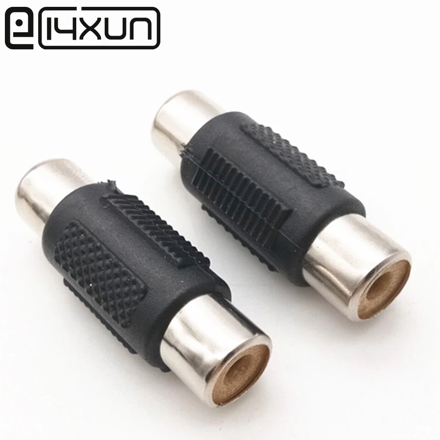 2pcs RCA Female to Female RCA Socket Connector Audio Video Cable Jack Plug Adapter Connector
2pcs RCA Female to Female RCA Socket Connector Audio Video Cable Jack Plug Adapter Connector