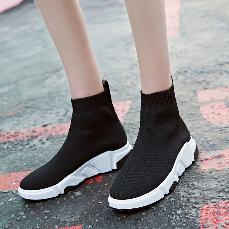 2019 Outdoor Summer High Top Running Shoes Woman Socks Footwear Sports Athletic Trainers Breathable Elastic Women Socks Sneakers
2019 Outdoor Summer High Top Running Shoes Woman Socks Footwear Sports Athletic Trainers Breathable Elastic Women Socks Sneakers