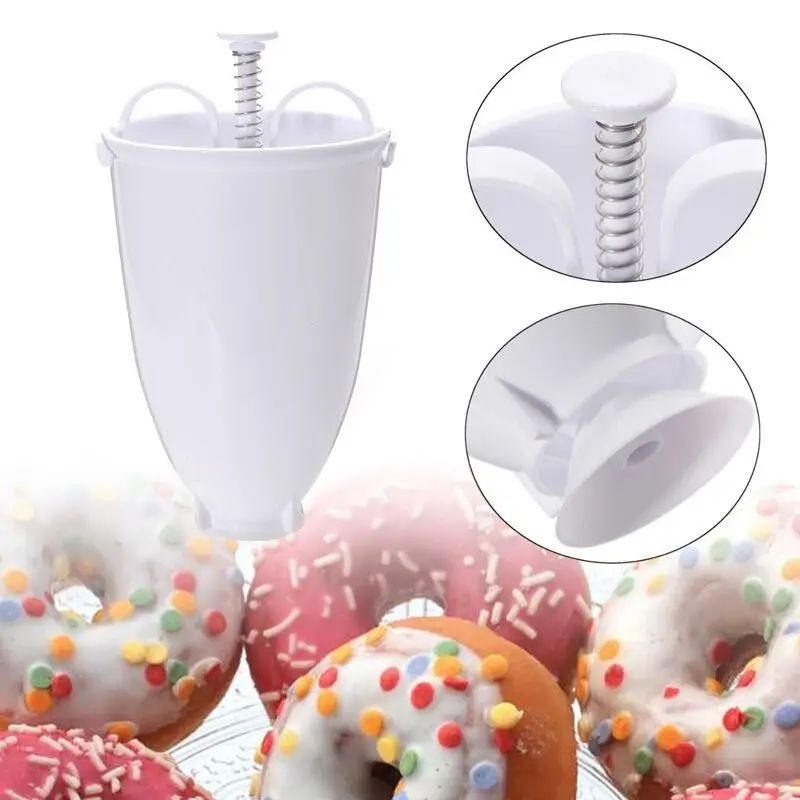 SJ Donut Making Tool Food Grade Plastic Donut Maker Dessert Artifact Creative Baking Tools Kitchen Dessert Gadget
SJ Donut Making Tool Food Grade Plastic Donut Maker Dessert Artifact Creative Baking Tools Kitchen Dessert Gadget