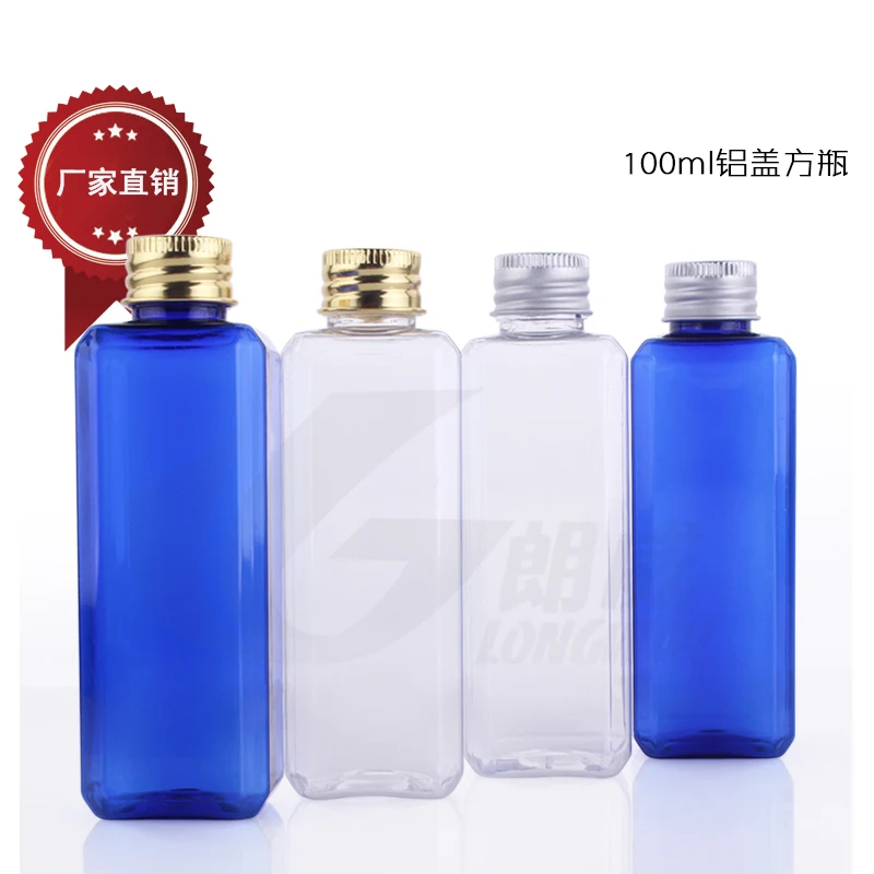 free shipping Capacity 100ml 200pcs/lot Square aluminum cap bottles, pure dew points bottling, dark-grade PET plastic bottles
free shipping Capacity 100ml 200pcs/lot Square aluminum cap bottles, pure dew points bottling, dark-grade PET plastic bottles