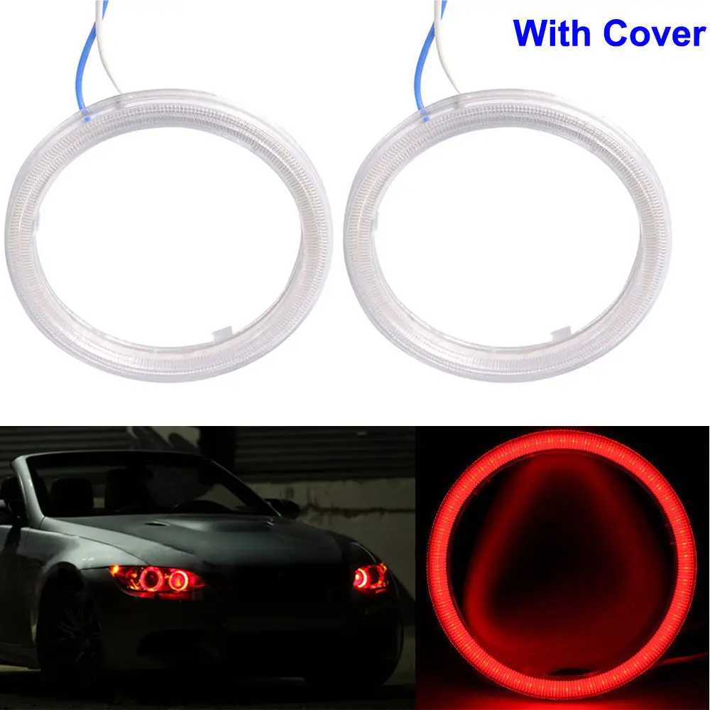 1Pair COB 70MM Angel Eye 12V LED Auto Halo Rings Headlight Fog Light with Plastic Cover Car Angel Eyes Motorcycle Bright
1Pair COB 70MM Angel Eye 12V LED Auto Halo Rings Headlight Fog Light with Plastic Cover Car Angel Eyes Motorcycle Bright