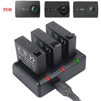 for Xiaomi Yi 4K 4k+ Xiaoyi 4K Lite Battery 1000Mah Battery W/Charger For Xiaoyi Yi 4K 2 Action Camera Battery Accessories Set
for Xiaomi Yi 4K 4k+ Xiaoyi 4K Lite Battery 1000Mah Battery W/Charger For Xiaoyi Yi 4K 2 Action Camera Battery Accessories Set