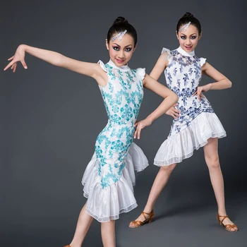 Summer Kids Dresses For Girls Lace Skirt 2019 Children Practice Dance Clothes Stage Costume Performance Latin Dresses BL1651
Summer Kids Dresses For Girls Lace Skirt 2019 Children Practice Dance Clothes Stage Costume Performance Latin Dresses BL1651
