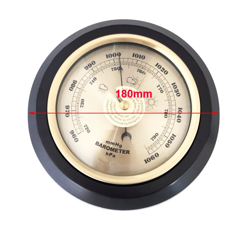 180mm 960-1060hPa Wood Base Household Wall Hanging Weather Station Barometer Thermometer Hygrometer Tester Tools
180mm 960-1060hPa Wood Base Household Wall Hanging Weather Station Barometer Thermometer Hygrometer Tester Tools