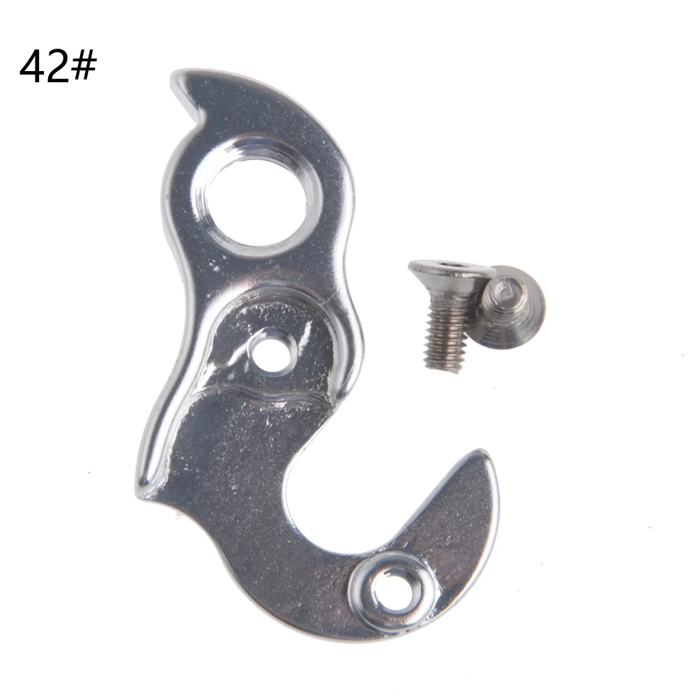 15Pcs 41-60 Number Universal Mountain Road Bicycle Frame Gear Rear Derailleur Hanger Dropout Frame Tail Hook with Free Screw
15Pcs 41-60 Number Universal Mountain Road Bicycle Frame Gear Rear Derailleur Hanger Dropout Frame Tail Hook with Free Screw