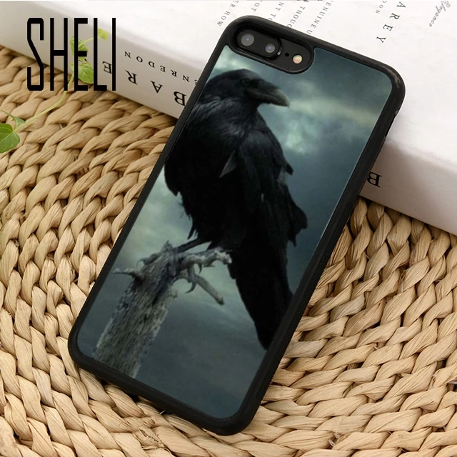 SHELI Animal Bird The Black Crow new arrival Phone Case Cover For iPhone 6 6S 7 8 X XR XS max 5S SE Galaxy S6 S7 edge S8 S9 Plus
SHELI Animal Bird The Black Crow new arrival Phone Case Cover For iPhone 6 6S 7 8 X XR XS max 5S SE Galaxy S6 S7 edge S8 S9 Plus
