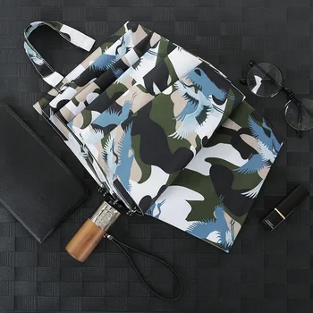 Camouflage Stripe Automatic Parasol Umbrella Four Colors Folding Rain & Sun Outdoor Sports Traveling Umbrellas for Sportsman
Camouflage Stripe Automatic Parasol Umbrella Four Colors Folding Rain & Sun Outdoor Sports Traveling Umbrellas for Sportsman
