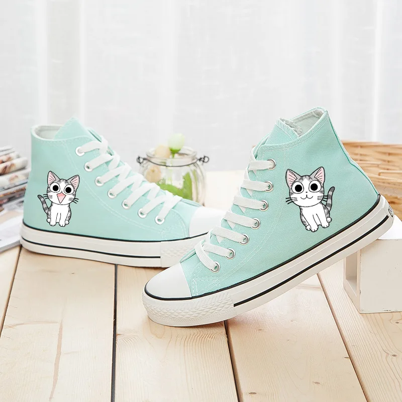 High Top Canvas Shoes Women Lace Up Shoes Girls Printed Casual Shoes tenis feminino size 35-40
High Top Canvas Shoes Women Lace Up Shoes Girls Printed Casual Shoes tenis feminino size 35-40