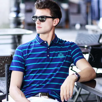 Summer New Style Youth Men Fashion Stripe Short Sleeve T-shirt Male Daily Business Leisure Cotton T-shirts Men's Pullover Top
Summer New Style Youth Men Fashion Stripe Short Sleeve T-shirt Male Daily Business Leisure Cotton T-shirts Men's Pullover Top