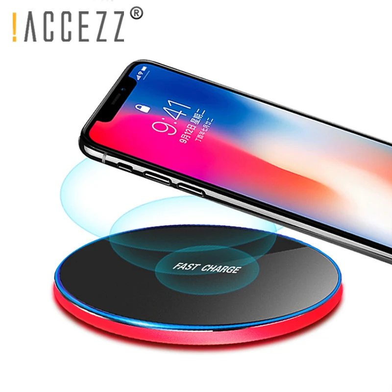!ACCEZZ Ultra-thin Pad 10W 5W Fast QI Wireless Charging For iPhone 8 Plus X XR Wireless Charger For MIX 2S Samsung Galaxy S9 S8
!ACCEZZ Ultra-thin Pad 10W 5W Fast QI Wireless Charging For iPhone 8 Plus X XR Wireless Charger For MIX 2S Samsung Galaxy S9 S8