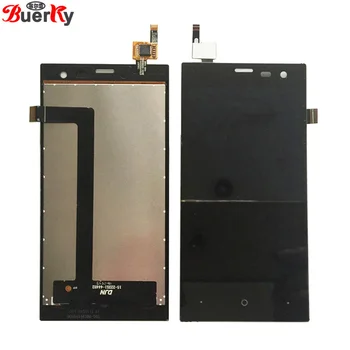 

BKparts 5pcs For Highscreen Zera S Rev.S Full LCD Display Touch Screen Glass Digitizer Complete Assembly Replacement