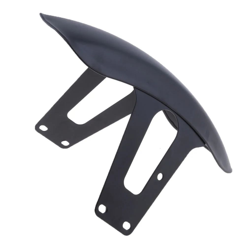 1 Pcs Black Metal Motorcycle Front Fender Protector Mudguard Cover For Honda CG125/CM125 Motorcycle Retrofit Fender Accessory
