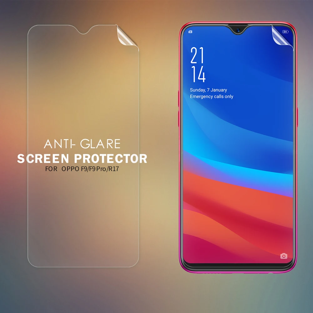 For OPPO F9 F9 Pro R17 Anti-glare Screen Protector Matte Anti-fingerprint Protective Film Soft PC Matte Film For OPPO R17
For OPPO F9 F9 Pro R17 Anti-glare Screen Protector Matte Anti-fingerprint Protective Film Soft PC Matte Film For OPPO R17
