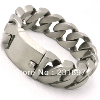 195g September New Arrival Valentine's Day Gift Mens Boys 316L Stainless Steel Dull Polish Biker Bracelet
195g September New Arrival Valentine's Day Gift Mens Boys 316L Stainless Steel Dull Polish Biker Bracelet
