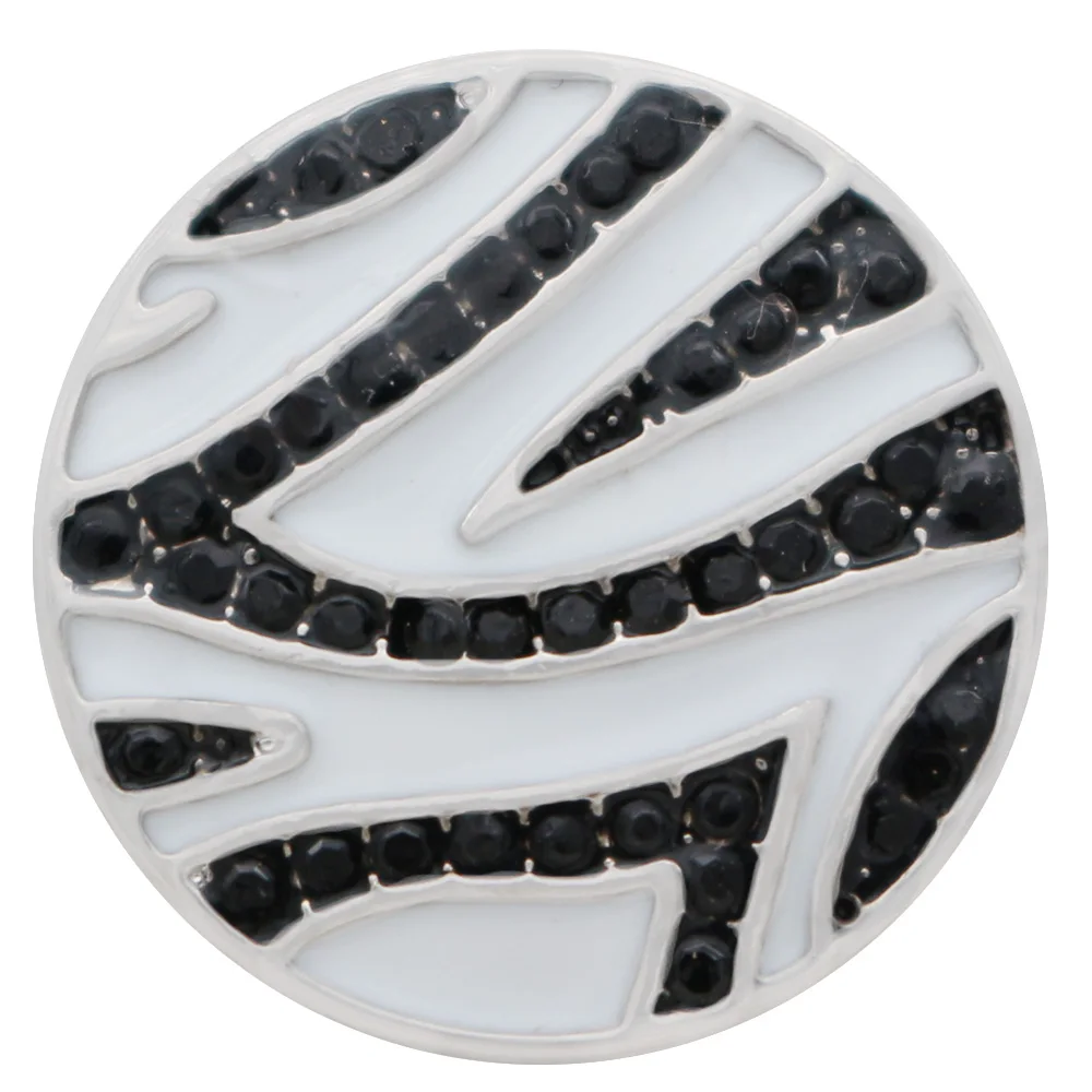 5PCS Zebra pattern 18mm 20mm Snap buttons Silver Plated with black rhinestone KC9914 snaps jewelry DIY snap bracelets for women
5PCS Zebra pattern 18mm 20mm Snap buttons Silver Plated with black rhinestone KC9914 snaps jewelry DIY snap bracelets for women