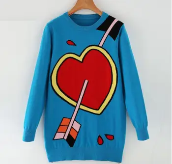Urumbassa women's pullover knitwear Tops Fashion girl's sky blue loose sweaters Chic comfort knitting shirt
Urumbassa women's pullover knitwear Tops Fashion girl's sky blue loose sweaters Chic comfort knitting shirt