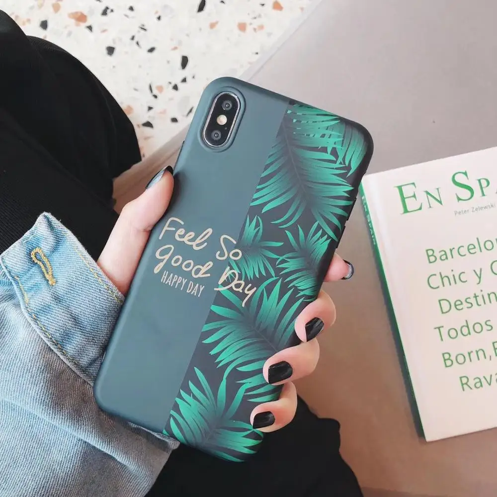 Artistic Banana leaf Splicing Phone Case For iphone XR XS Max Cases For iphone X 6 6S 7 8 Plus Fashion Retro Soft Cover Coque
Artistic Banana leaf Splicing Phone Case For iphone XR XS Max Cases For iphone X 6 6S 7 8 Plus Fashion Retro Soft Cover Coque