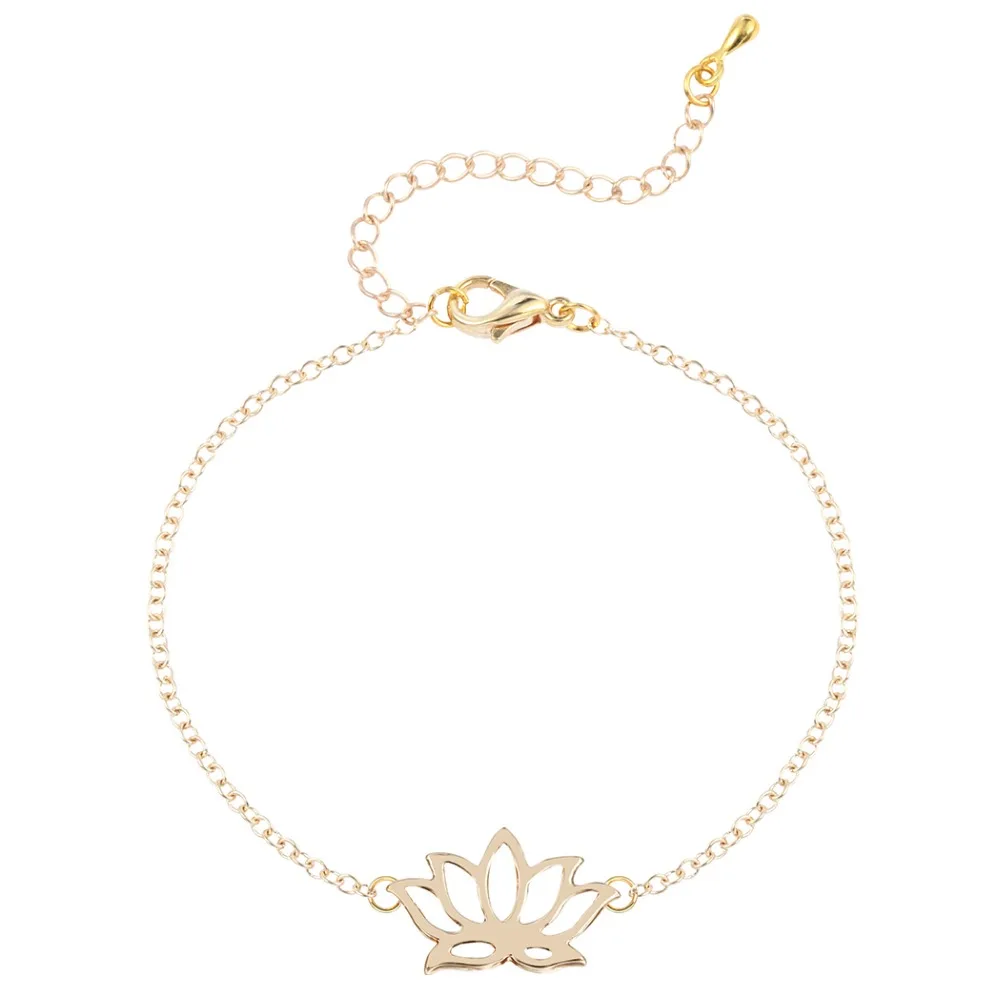 QIAMNI Lotus Bracelet Fashion Jewelry Sister Bracelet Best Friend Gift Flower Bracelet for Girls and Women Bangle
QIAMNI Lotus Bracelet Fashion Jewelry Sister Bracelet Best Friend Gift Flower Bracelet for Girls and Women Bangle